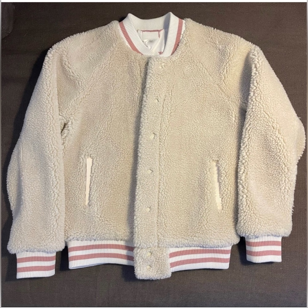 MOTHER Snap Letterman Jacket - Size Small